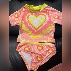 Penelope Mack Yellow and Pink Swim Set